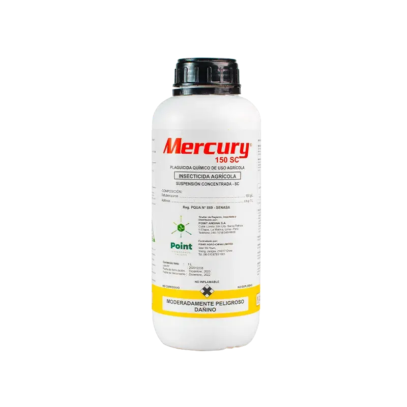 MERCURY 150 SC (Teflubenzuron) es un insecticida