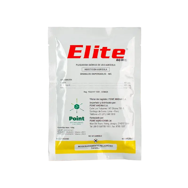 ELITE 80 WG (Fipronil + Imidacloprid) es un insecticida