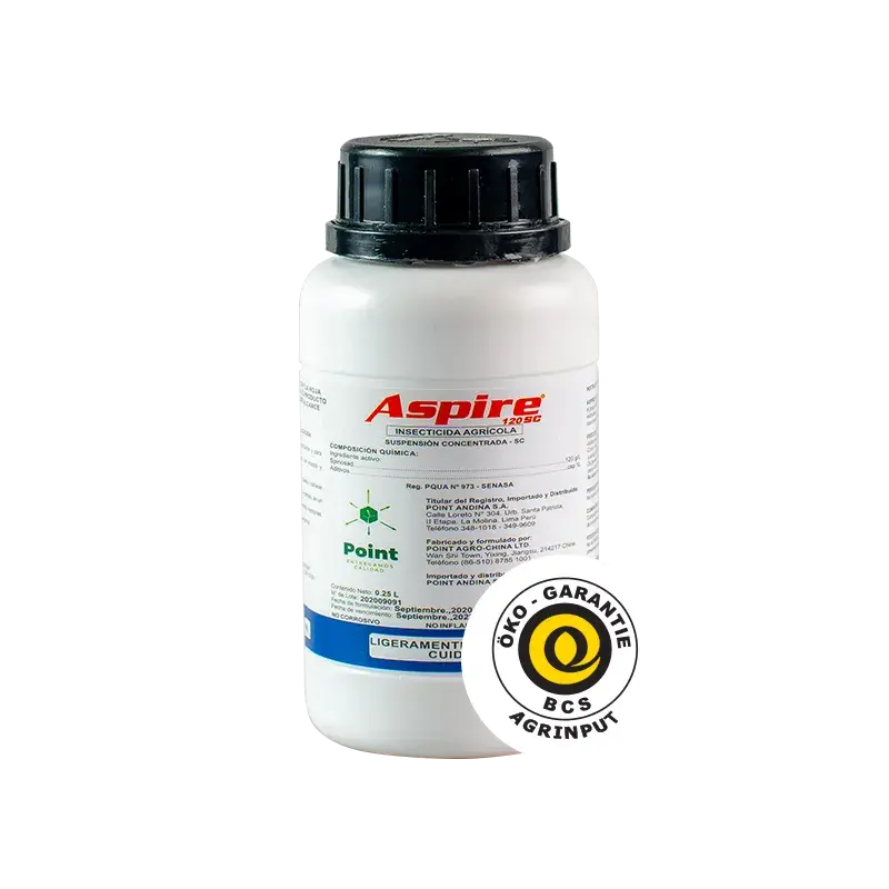 ASPIRE 120 SC es un insecticida con certificación orgánica