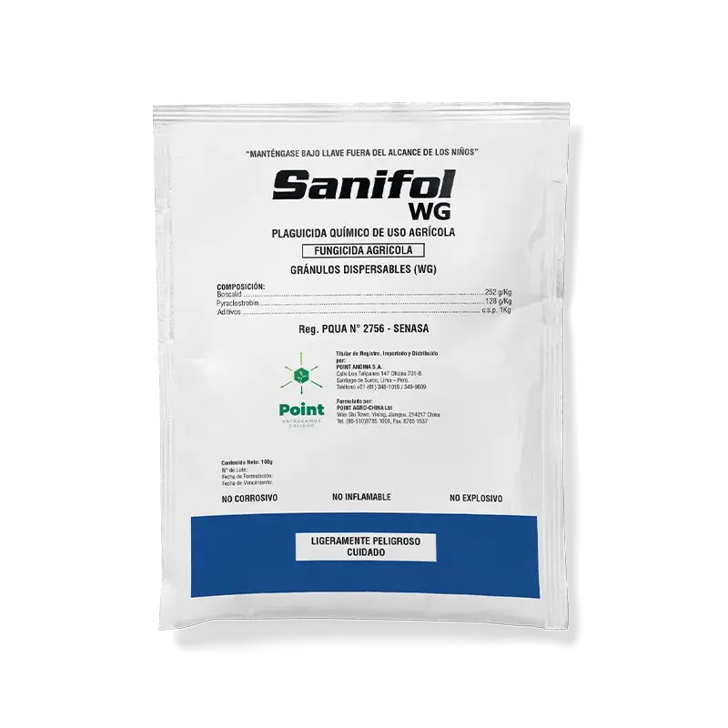 SANIFOL WG (Boscalid + Pyraclostrobin) fungicida