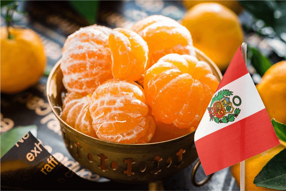 La mandarina peruana incrementó su exportación entre enero y noviembre durante el 2021.