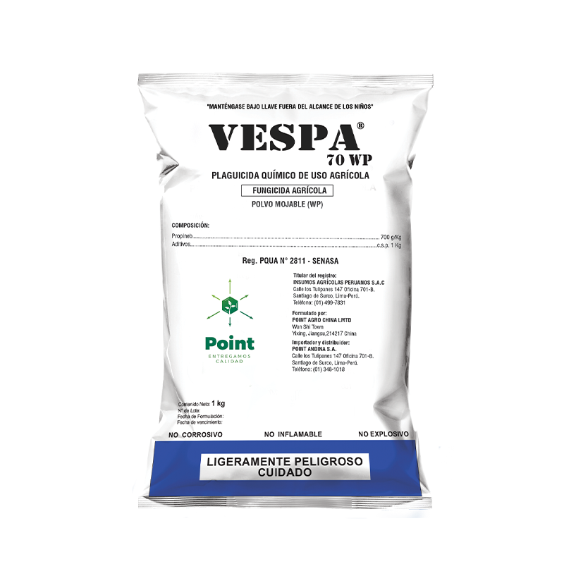 VESPA®70 WP (Propineb) es un fungicida