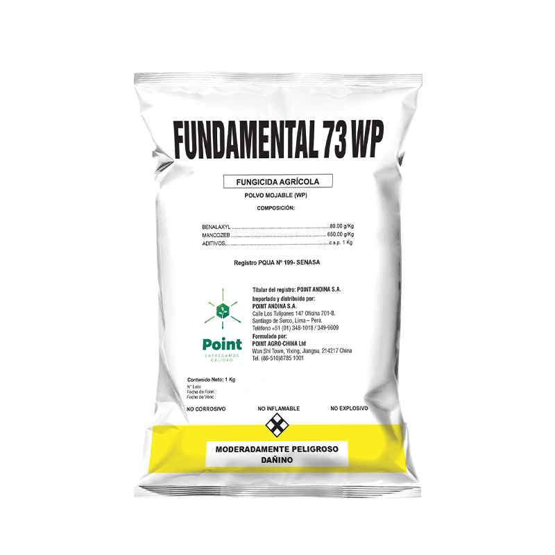 FUNDAMENTAL ®️ 73 WP (Benalaxyl + Mancozeb) es un fungicida