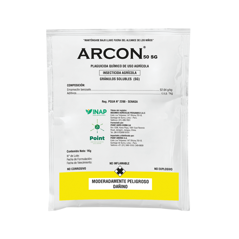 Arcon contiene Emamectin benzoato